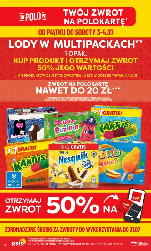POLOmarket - gazetka promocyjna Gazetka od środy 01.07 do wtorku 07.07 - strona 2