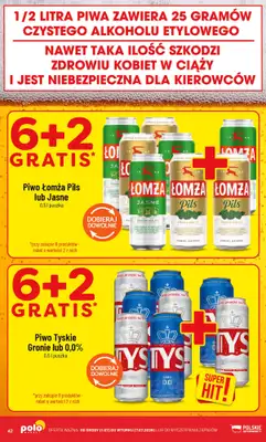 POLOmarket - gazetka promocyjna Gazetka od środy 01.07 do wtorku 07.07 - strona 42