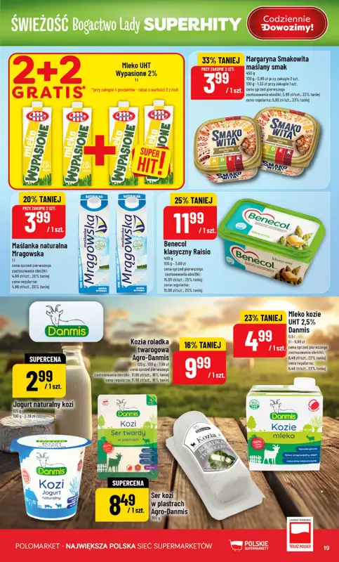 POLOmarket - gazetka promocyjna Gazetka od środy 01.07 do wtorku 07.07 - strona 19