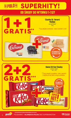 POLOmarket - gazetka promocyjna Gazetka od środy 01.07 do wtorku 07.07 - strona 6