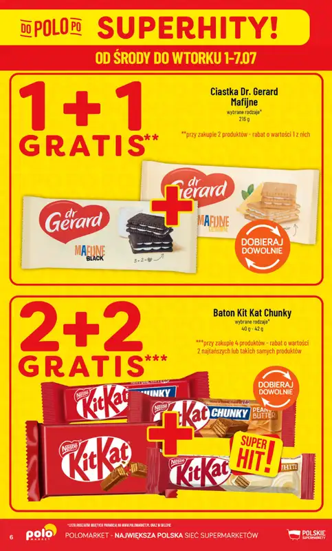 POLOmarket - gazetka promocyjna Gazetka od środy 01.07 do wtorku 07.07 - strona 6