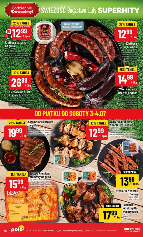 POLOmarket - gazetka promocyjna Gazetka od środy 01.07 do wtorku 07.07 - strona 16