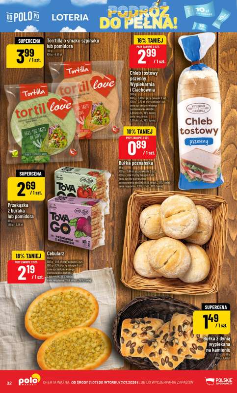 POLOmarket - gazetka promocyjna Gazetka od środy 01.07 do wtorku 07.07 - strona 32