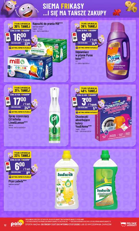 POLOmarket - gazetka promocyjna Frikasowy Katalog od środy 01.07 do wtorku 07.07 - strona 12