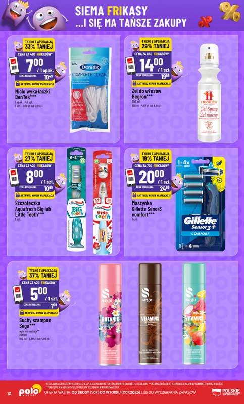 POLOmarket - gazetka promocyjna Frikasowy Katalog od środy 01.07 do wtorku 07.07 - strona 10