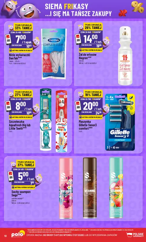 POLOmarket - gazetka promocyjna Frikasowy Katalog od środy 01.07 do wtorku 07.07 - strona 10