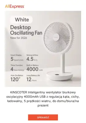 AliExpress - gazetka promocyjna WENTYLATORY od wtorku 30.06  - strona 9