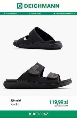 Deichmann - gazetka promocyjna Klapki i sandały męskie od wtorku 30.06  - strona 7