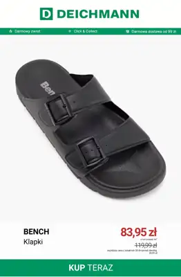Deichmann - gazetka promocyjna Klapki i sandały męskie od wtorku 30.06  - strona 2
