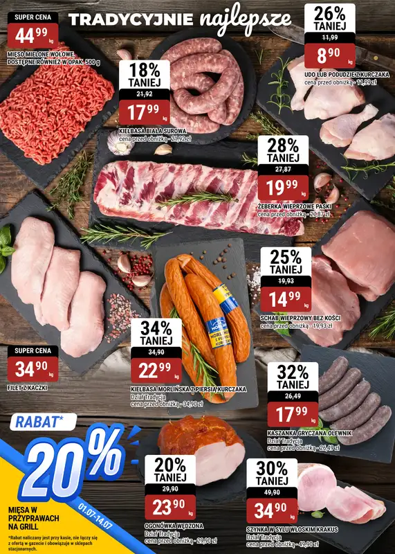 bi1 - gazetka promocyjna Gazetka Wałbrzych I Promocje gorące jak lato! od środy 01.07 do wtorku 14.07 - strona 4