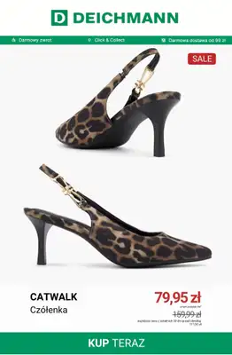 Deichmann - gazetka promocyjna Do -50% na czółenka od środy 01.07  - strona 3