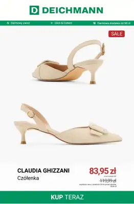 Deichmann - gazetka promocyjna Do -50% na czółenka od środy 01.07  - strona 6
