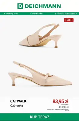 Deichmann - gazetka promocyjna Do -50% na czółenka od środy 01.07  - strona 2
