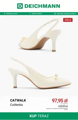 Deichmann - gazetka promocyjna Do -50% na czółenka od środy 01.07  - strona 10