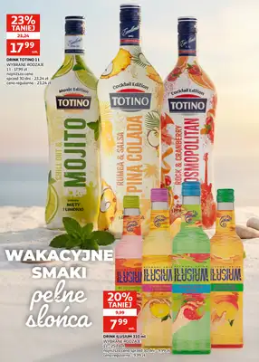 Auchan - gazetka promocyjna Gazetka Zielona Góra I Letnia kolekcja smaków od środy 01.07 do wtorku 14.07 - strona 2