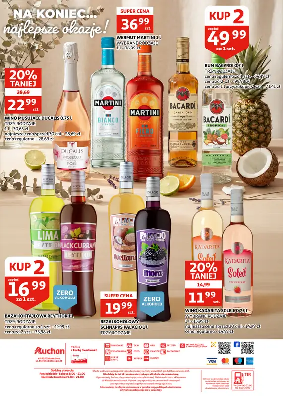 Auchan - gazetka promocyjna Gazetka Zielona Góra I Letnia kolekcja smaków od środy 01.07 do wtorku 14.07 - strona 6