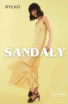 Ryłko - gazetka promocyjna SALE - sandały damskie od wtorku 30.06 