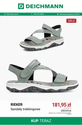 Deichmann - gazetka promocyjna Do -50% na buty komfortowe od czwartku 02.07  - strona 11