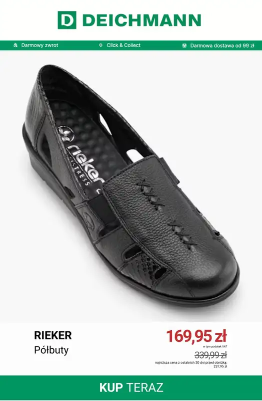 Deichmann - gazetka promocyjna Do -50% na buty komfortowe od czwartku 02.07  - strona 4