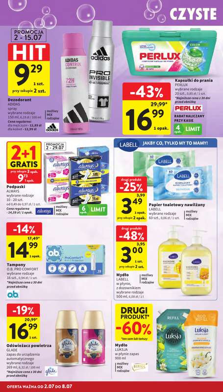 Intermarche - gazetka promocyjna Gazetka od czwartku 02.07 do środy 08.07 - strona 36