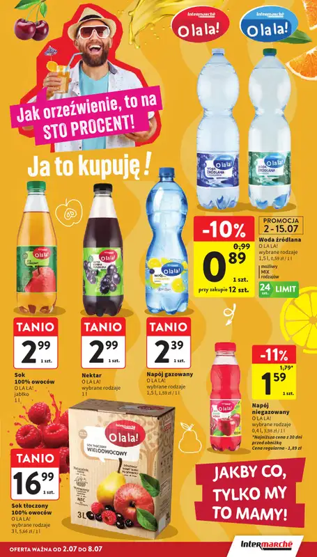 Intermarche - gazetka promocyjna Gazetka od czwartku 02.07 do środy 08.07 - strona 27