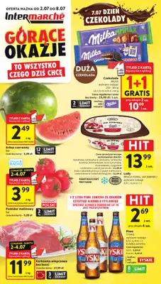 Intermarche - gazetka promocyjna Gazetka od czwartku 02.07 do środy 08.07