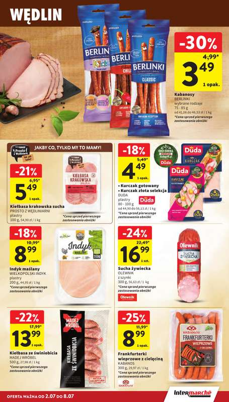 Intermarche - gazetka promocyjna Gazetka od czwartku 02.07 do środy 08.07 - strona 15