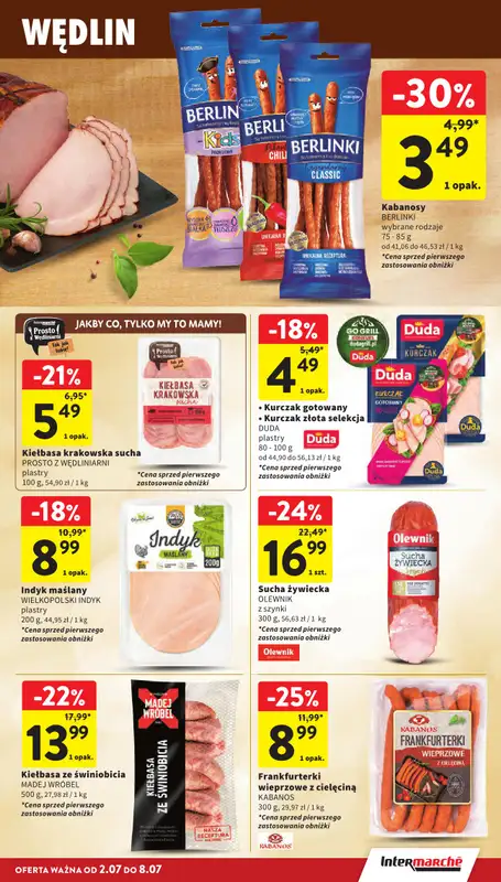 Intermarche - gazetka promocyjna Gazetka od czwartku 02.07 do środy 08.07 - strona 15