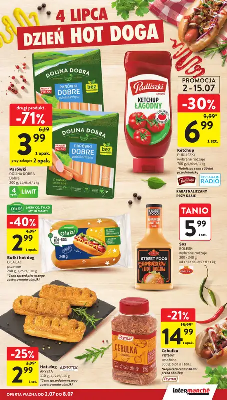 Intermarche - gazetka promocyjna Gazetka od czwartku 02.07 do środy 08.07 - strona 21