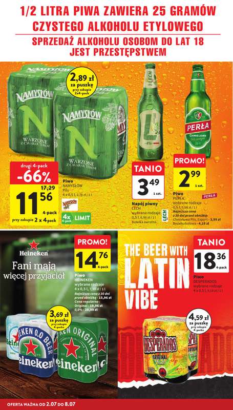 Intermarche - gazetka promocyjna Gazetka od czwartku 02.07 do środy 08.07 - strona 30