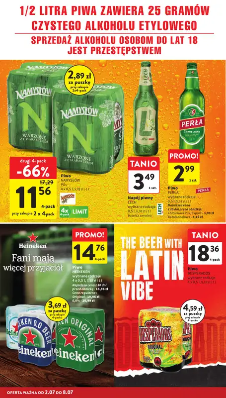 Intermarche - gazetka promocyjna Gazetka od czwartku 02.07 do środy 08.07 - strona 30