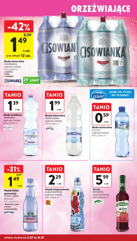 Intermarche - gazetka promocyjna Gazetka od czwartku 02.07 do środy 08.07 - strona 28