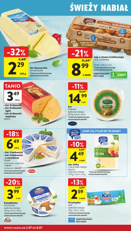 Intermarche - gazetka promocyjna Gazetka od czwartku 02.07 do środy 08.07 - strona 18