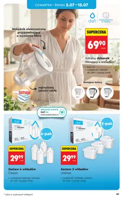 Biedronka - gazetka promocyjna Hity i inspiracje, od 27.06 od soboty 27.06 do środy 15.07 - strona 43