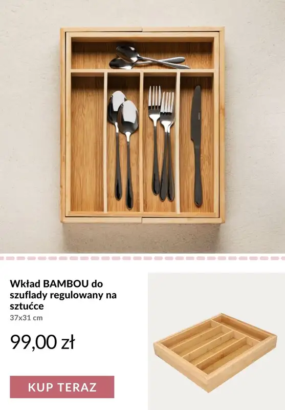 Homla - gazetka promocyjna Produkty do przechowywania w kuchni od wtorku 30.06  - strona 13