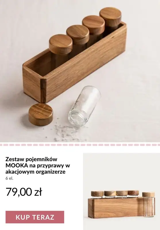 Homla - gazetka promocyjna Produkty do przechowywania w kuchni od wtorku 30.06  - strona 5