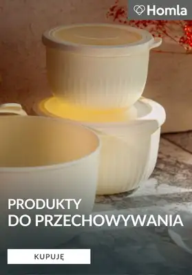 Homla - gazetka promocyjna Produkty do przechowywania w kuchni od wtorku 30.06 
