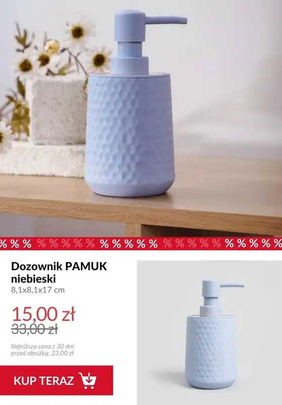 Homla - gazetka promocyjna Akcesoria łazienkowe od środy 01.07  - strona 11