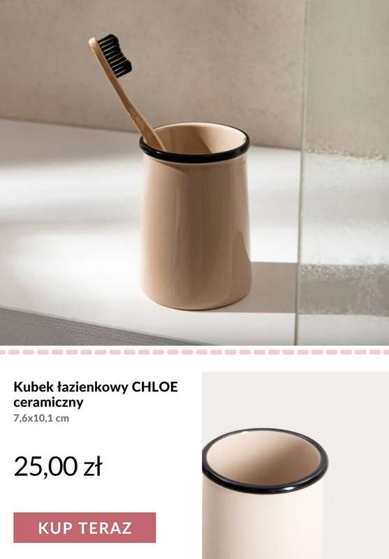Homla - gazetka promocyjna Akcesoria łazienkowe od środy 01.07  - strona 6