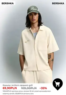 Bershka - gazetka promocyjna SALE - koszule męskie od wtorku 30.06  - strona 3