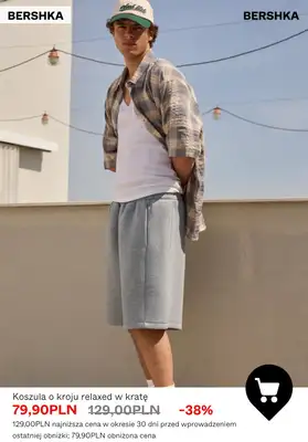Bershka - gazetka promocyjna SALE - koszule męskie od wtorku 30.06  - strona 10