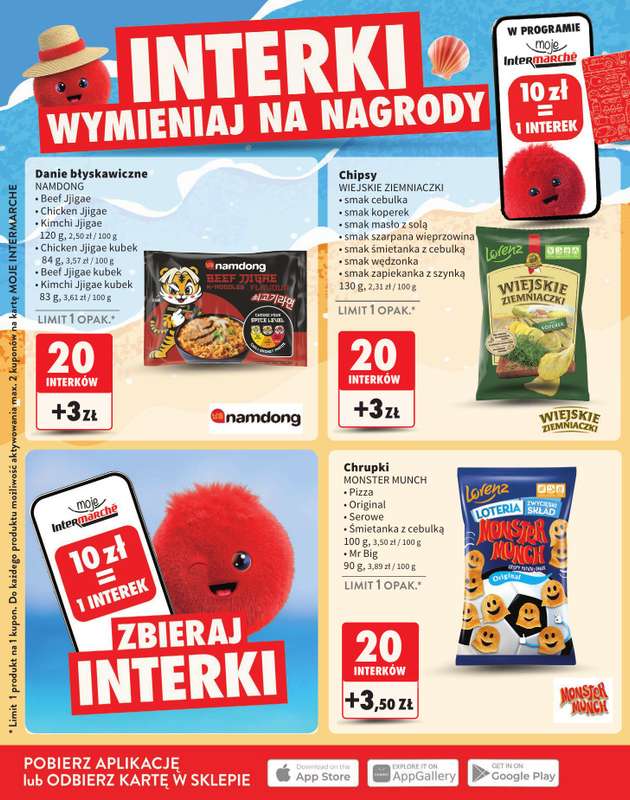 Intermarche - gazetka promocyjna Katalog nagród Lato od czwartku 02.07 do środy 02.09 - strona 10