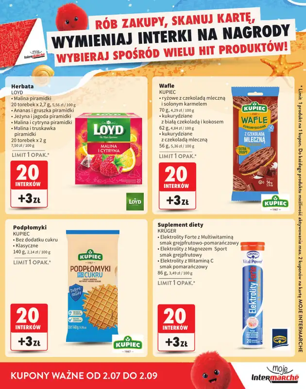 Intermarche - gazetka promocyjna Katalog nagród Lato od czwartku 02.07 do środy 02.09 - strona 9