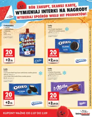 Intermarche - gazetka promocyjna Katalog nagród Lato od czwartku 02.07 do środy 02.09 - strona 7