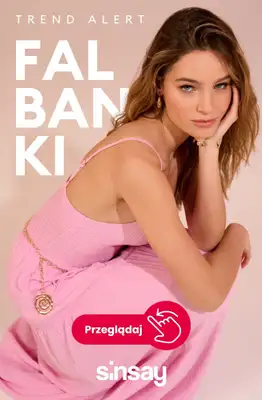 Sinsay - gazetka promocyjna TREND ALERT Falbanka od wtorku 30.06 