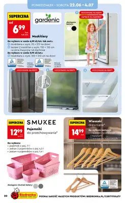 Biedronka - gazetka promocyjna Hity i inspiracje, od 20.06 od soboty 20.06 do środy 08.07 - strona 22