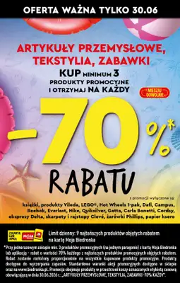 Biedronka - gazetka promocyjna Hity i inspiracje, od 20.06 od soboty 20.06 do środy 08.07 - strona 2