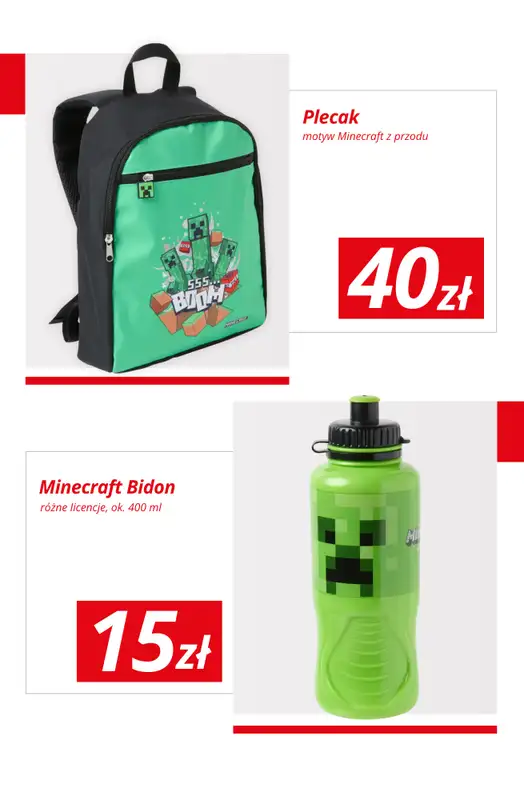 KiK - gazetka promocyjna Licencje dla dzieci (Minecraft, Psi Patrol i więcej) od wtorku 30.06  - strona 7