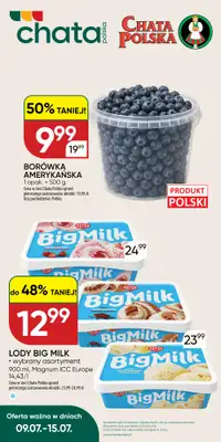 Chata Polska - gazetka promocyjna Oferta tygodnia 09.07-15.07  do środy 15.07