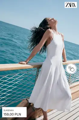 Zara - gazetka promocyjna Sukienki na lato od środy 01.07  - strona 11